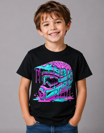 Childrens Helmet Tshirt