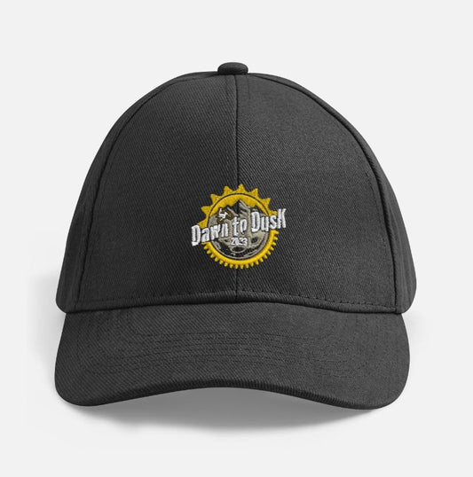 Dawn to Dusk 2023 Embroidered Black Cap