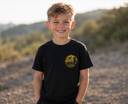 Childrens Dawn to Dusk 2026 25th ANNIVERSARY Tshirt