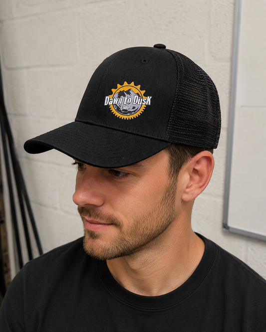 Black Trucker Hat