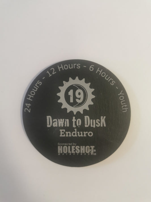 Dawn To Dusk 2019 Finishing Coaster