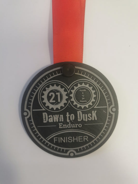 Dawn To Dusk 2021 Finishing Coaster